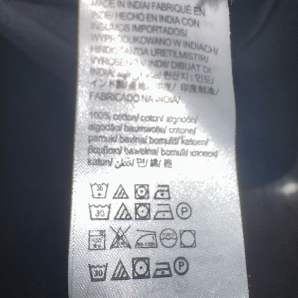 Set of 2 - Calvin Klein - Short Sleeve T-Shirts -Pima Cotton- 1 Black-1 Navy- XL - Picture 5 of 5